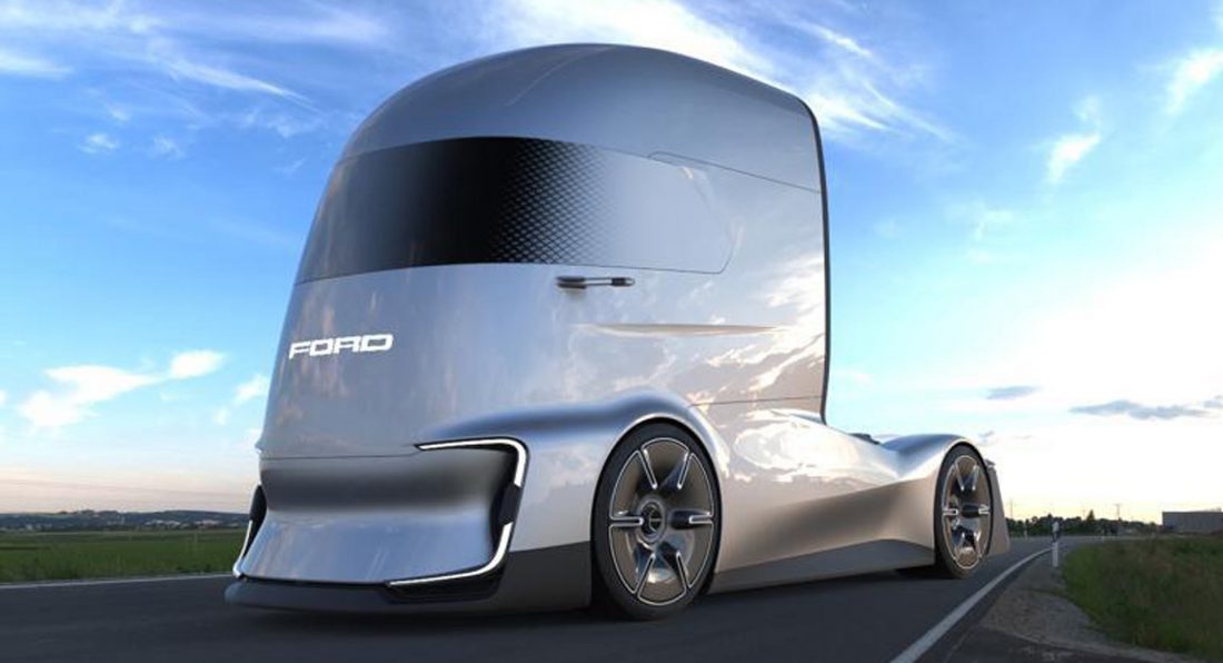 Ford F-Vision Future Truck Concept Is An Electric, Autonomous Semi