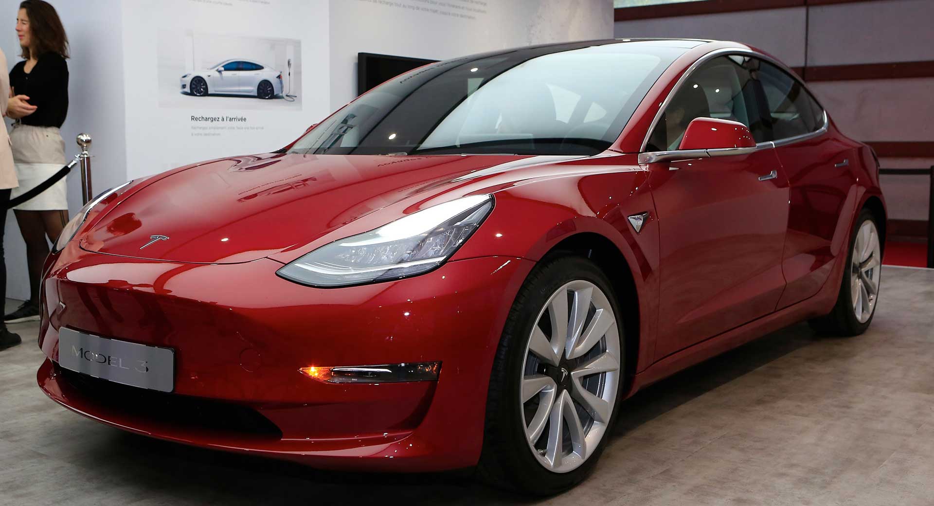 Tesla Model 3 Looks Just As At-Home In Paris As It Does In America