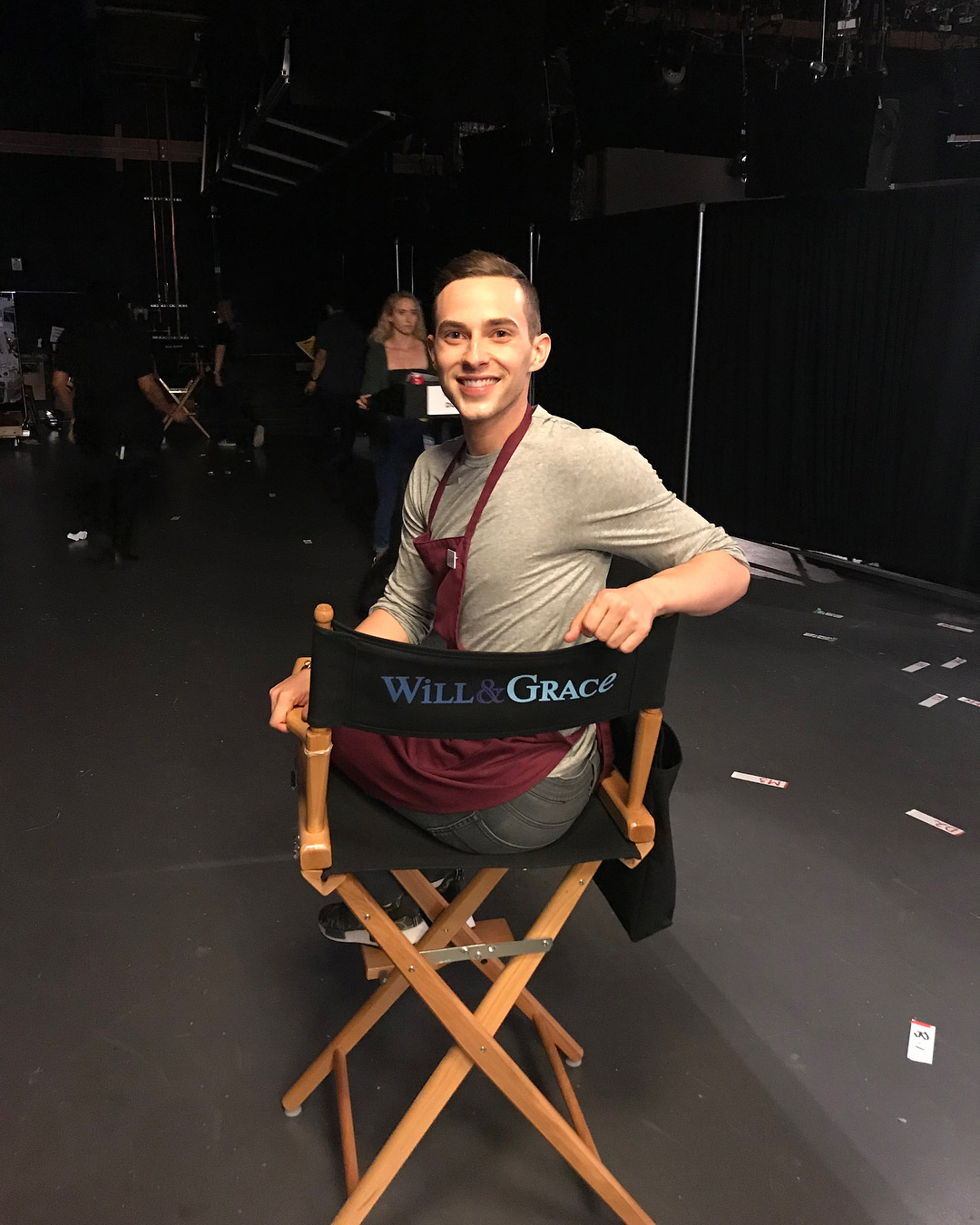 Adam Rippon ‘Almost Had a Full Diarrhea Attack’ While Filming Will & Grace