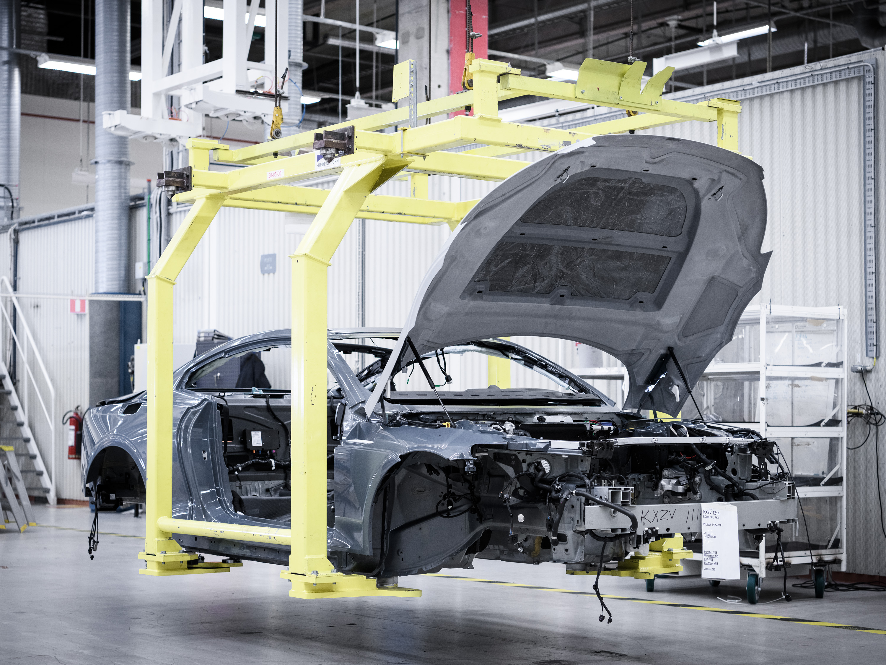 Volvo’s Polestar brand is assembling prototypes of its first plug-in hybrid sports car
