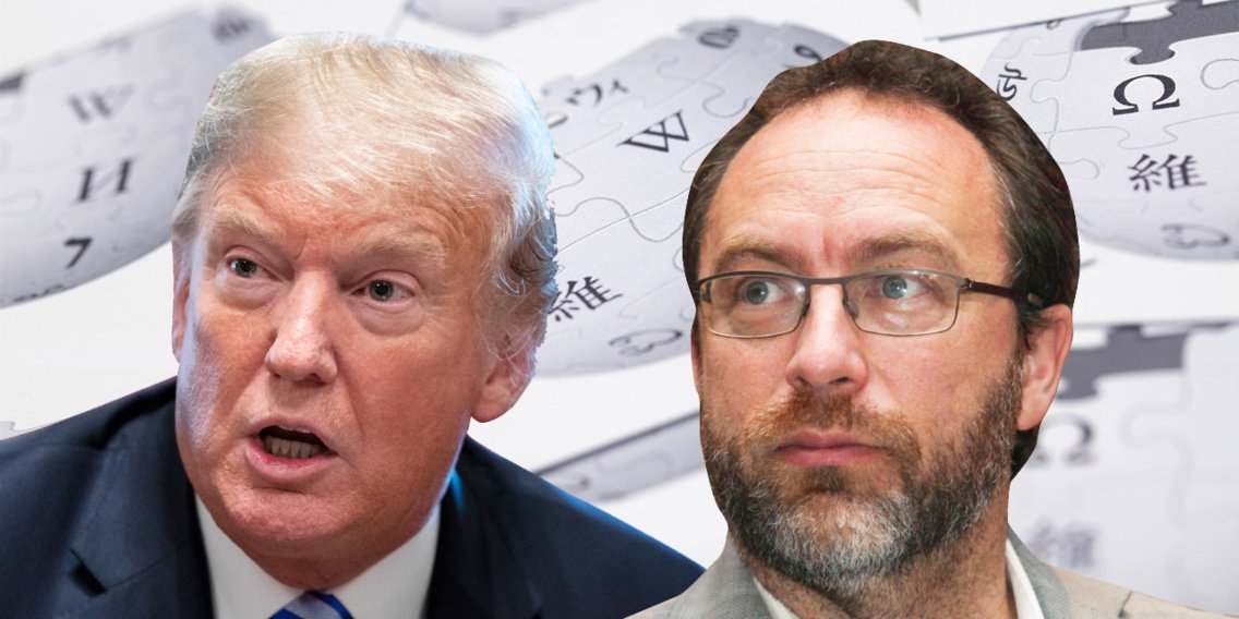 Wikipedia founder Jimmy Wales: There’s going to be an ‘enormous backlash’ against Donald Trump’s lies