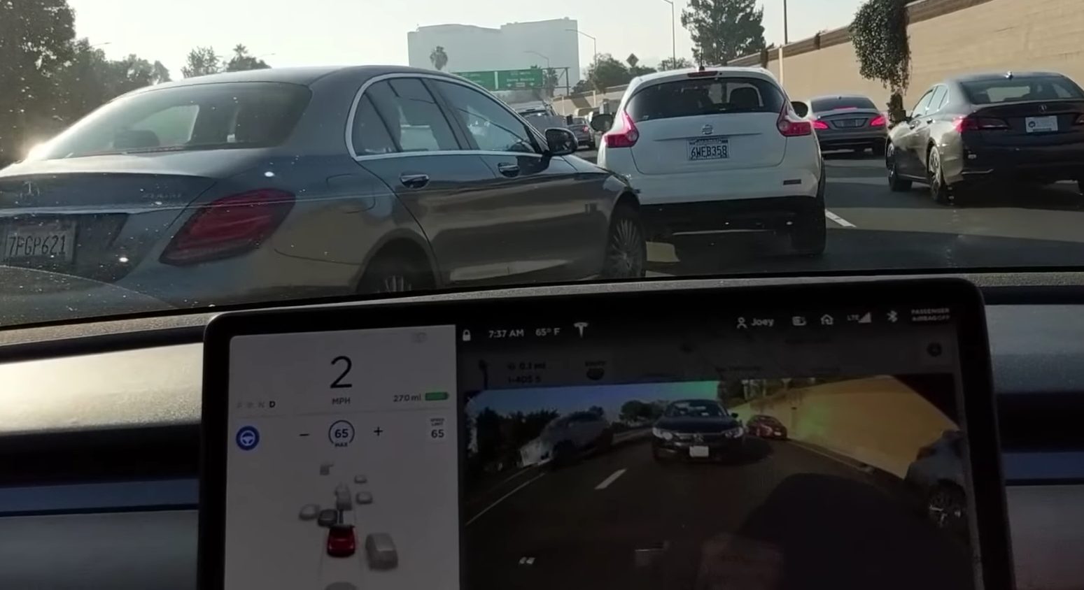 Tesla Autopilot ‘Mad Max’ mode gets torture tested in LA traffic