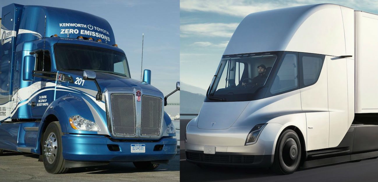 Tesla Semi gets ‘peppy and quiet’ hydrogen fuel cell competitor from Kenworth-Toyota
