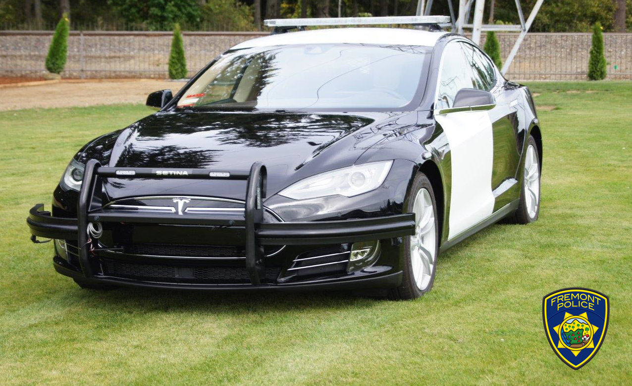 Tesla Model S replaces Dodge Charger as Fremont PD’s latest patrol vehicle
