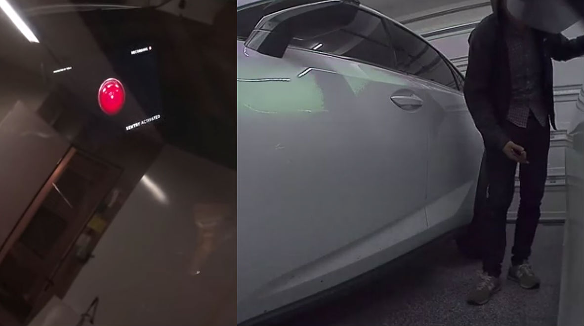 Here’s what Tesla Sentry mode looks and sounds like in action