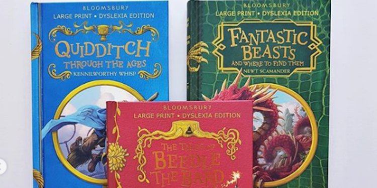 You can now buy 3 dyslexia-friendly ‘Harry Potter’ companion books