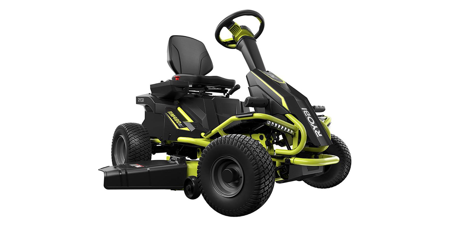 Green Deals: Ryobi Electric Riding Lawn Mower w/ Bagging Kit $2,499, more