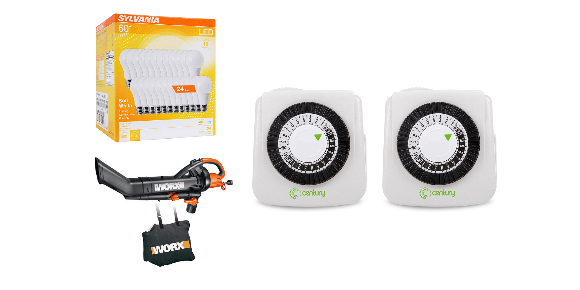 Today’s best Green Deals include two outlet timers for $7, a 24-pack of LED bulbs, and more