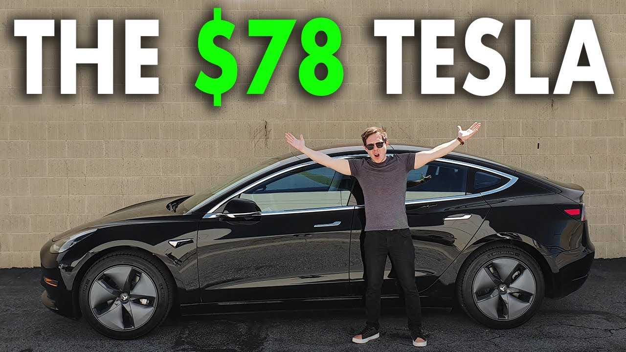 How I bought a Tesla for $78 Per Month