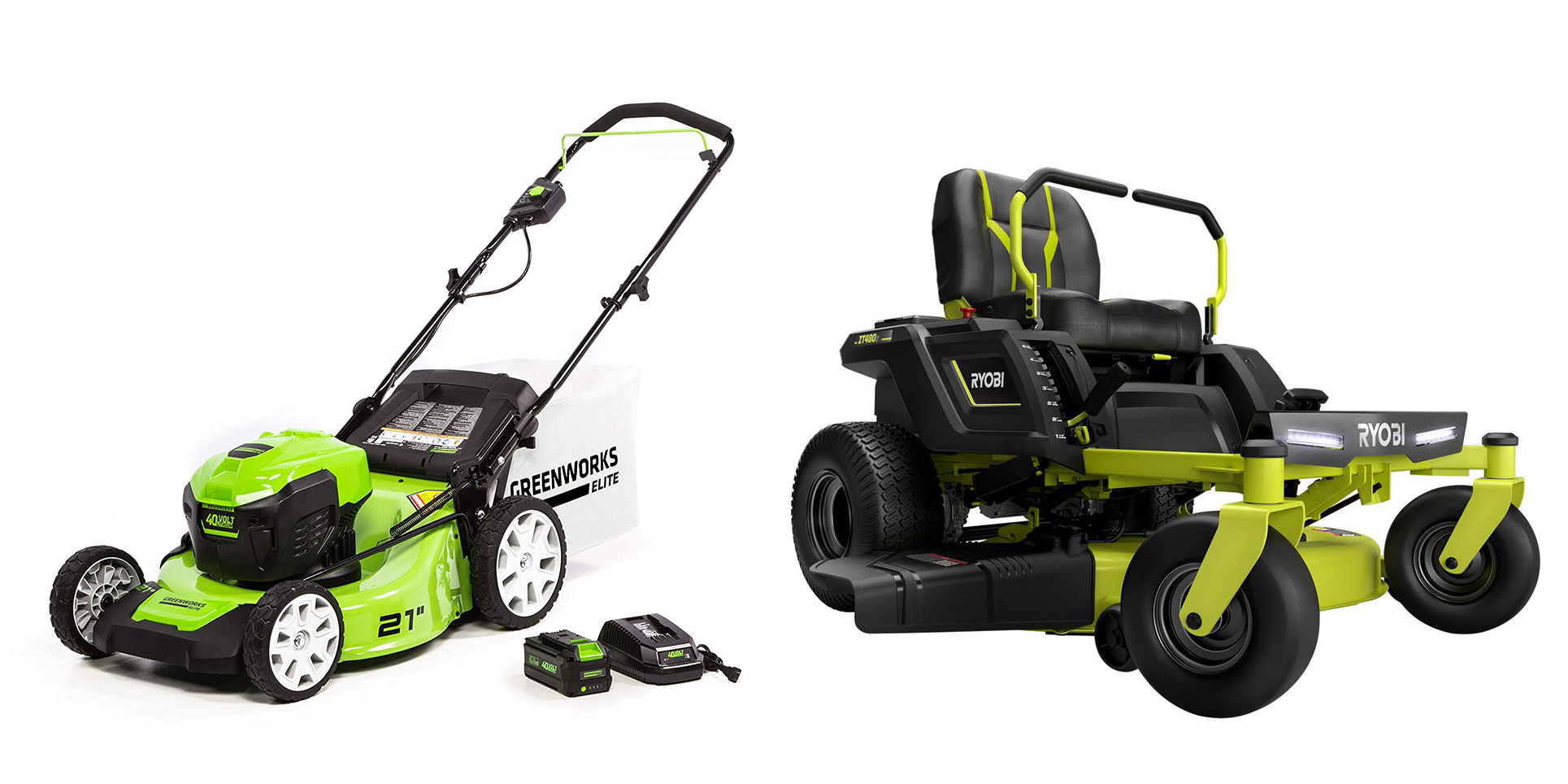 Save on Greenworks and Ryobi electric lawn mowers in today’s best Green Deals