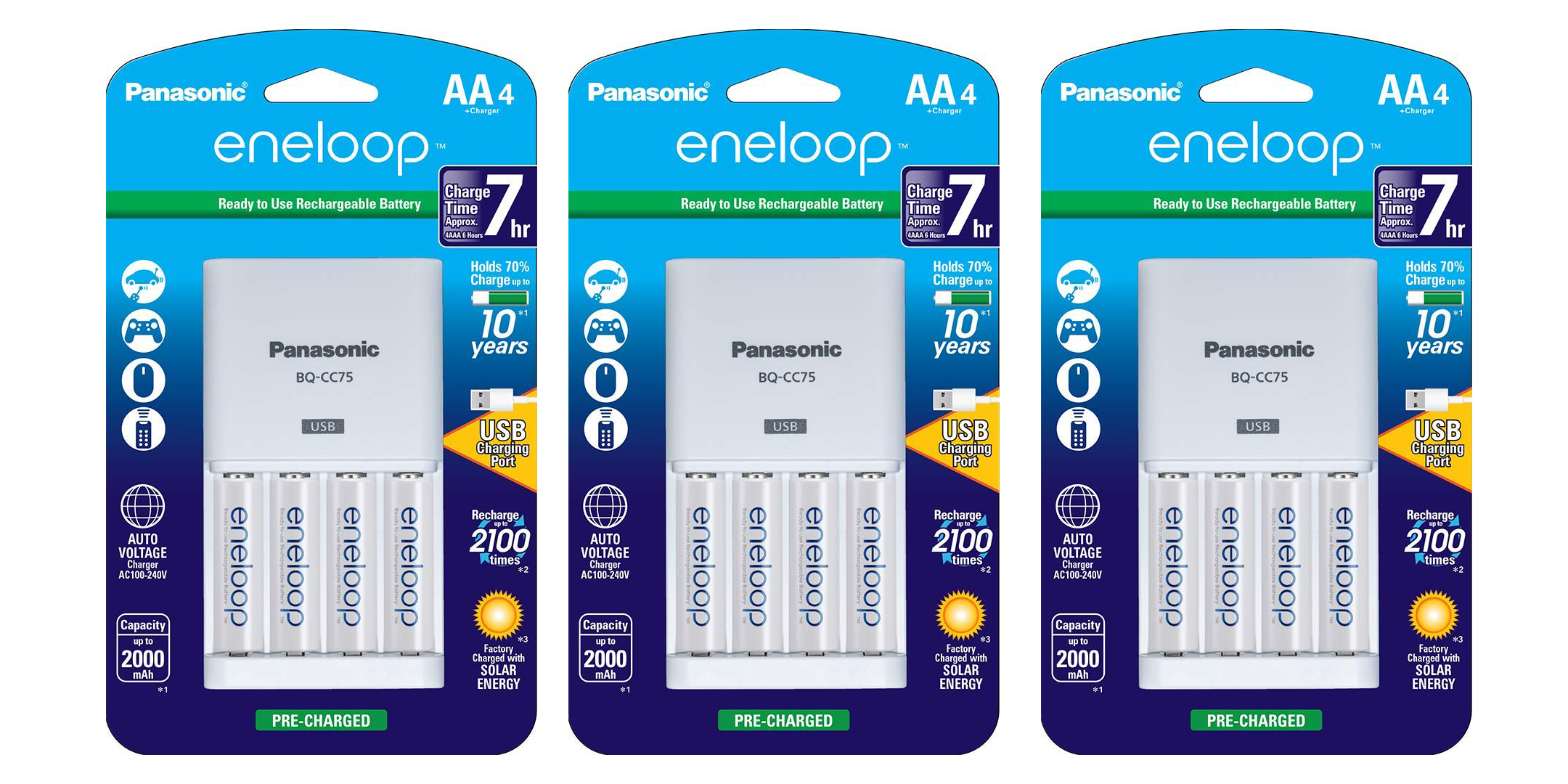 Save on Panasonic eneloop rechargeable batteries, electric lawn mowers and more in today’s Green Deals