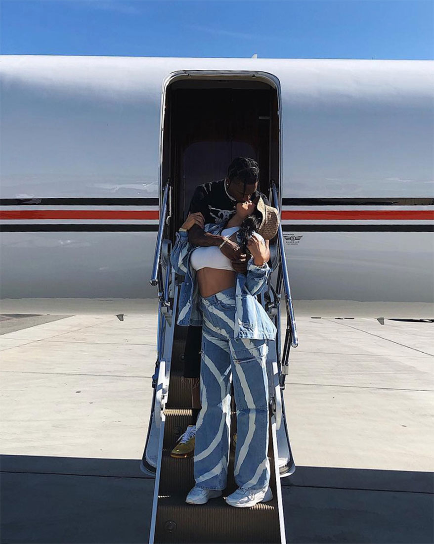 Kylie Jenner and Travis Scott Kick Off Coachella with a Kiss as They Return to Where They First Met