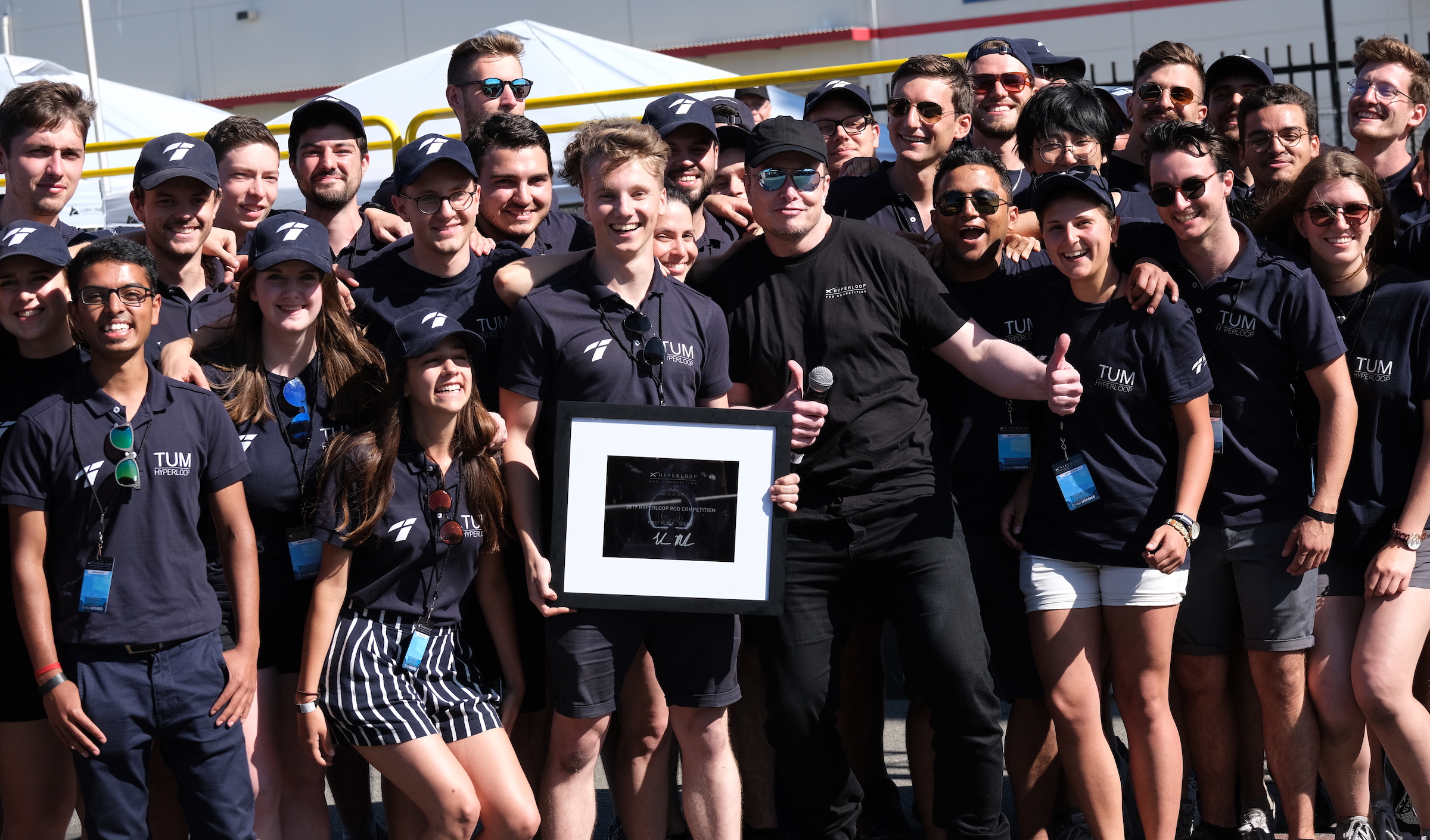 Team TUM wins SpaceX Hyperloop Pod Competition with record 288 mph top speed