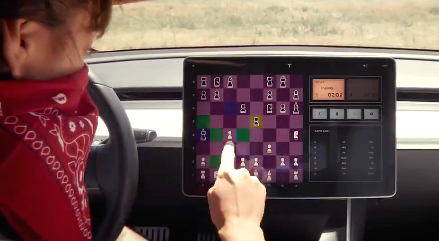 Tesla Arcade adds Chess, dual controller support for Beach Buggy Racing 2