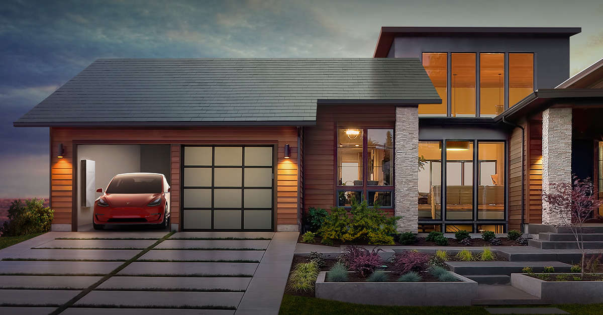 Tesla is building a Solar Roof testing structure in the Fremont factory