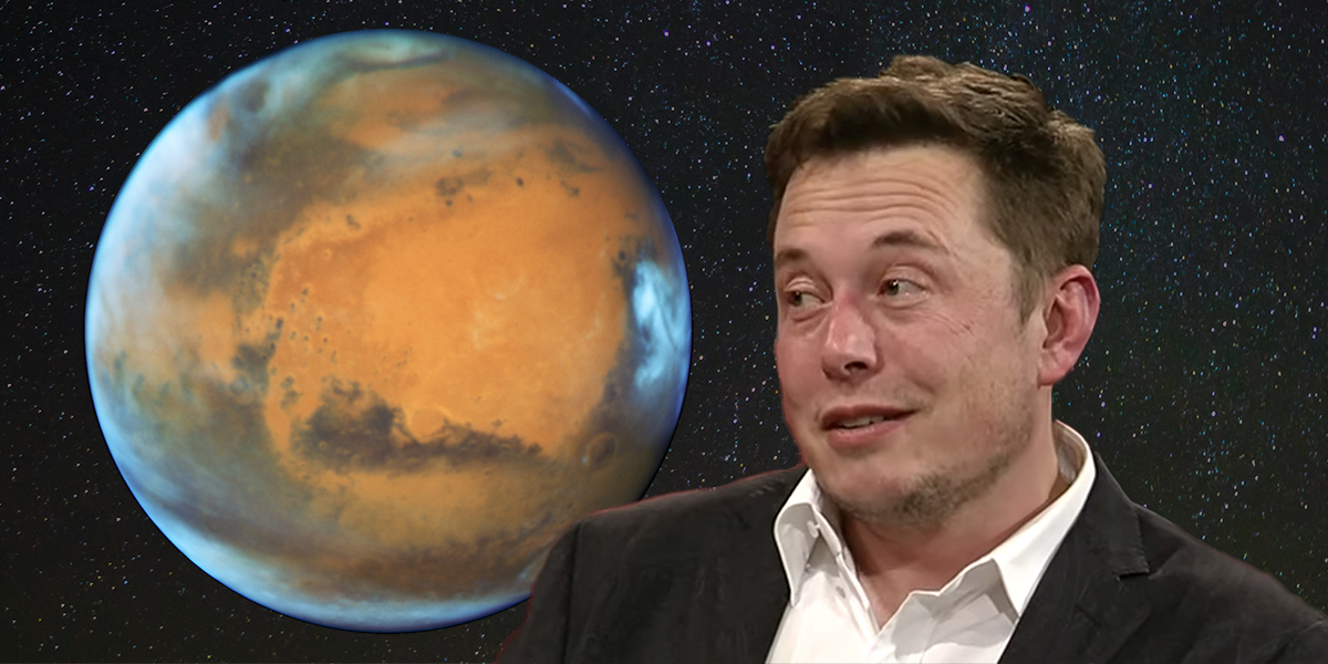 Elon Musk thinks it would take 1,000 rockets 20 years to set up a self-sustaining city on Mars