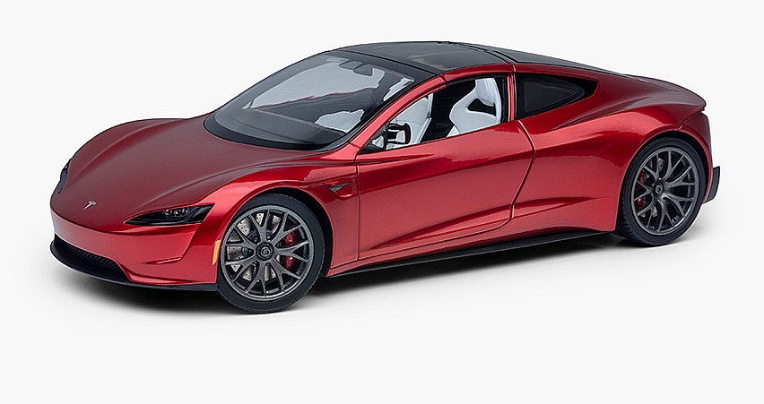 Tesla adds next-gen Roadster diecast toy in 1:18 scale to its online store