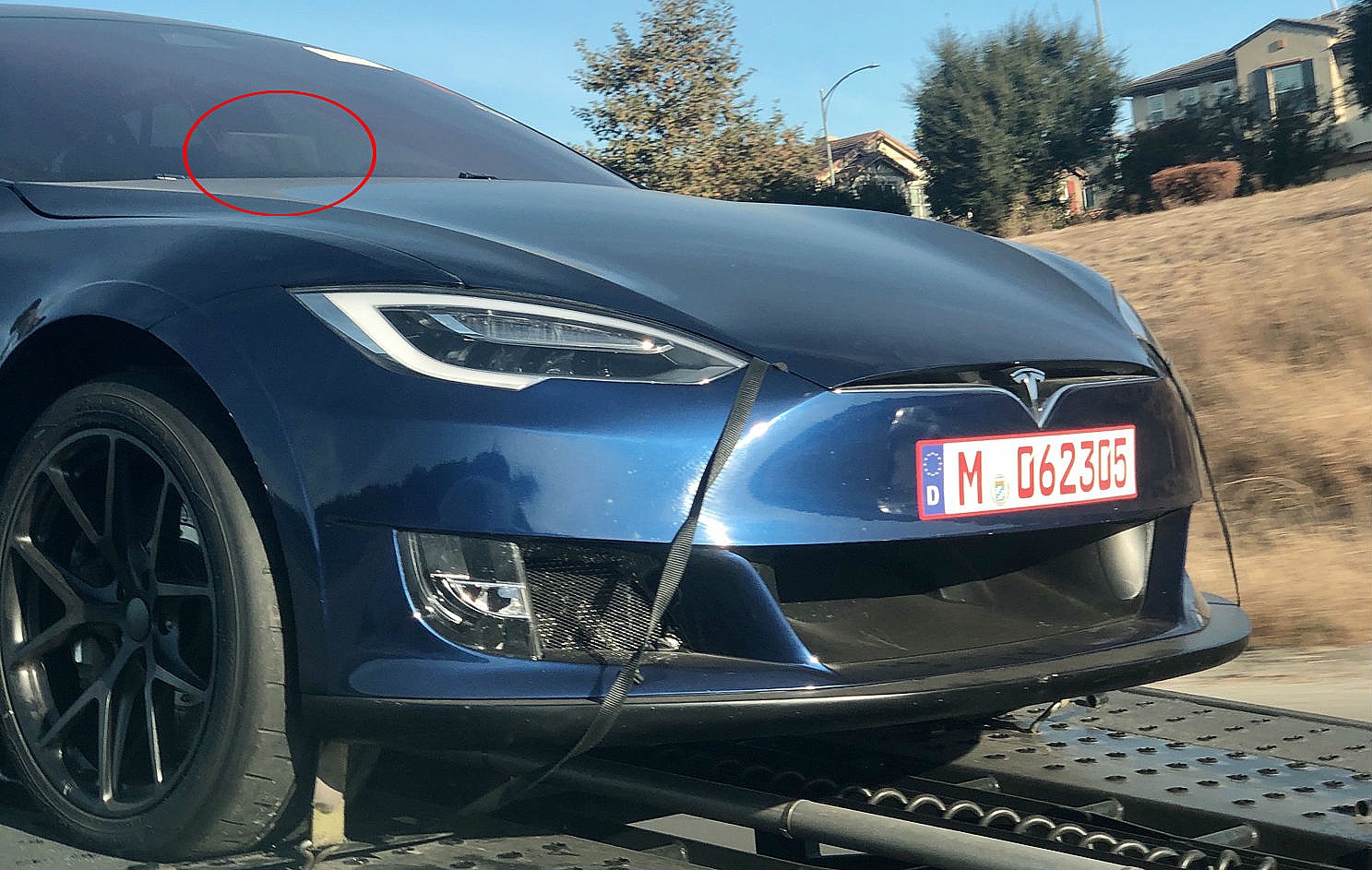 Tesla Model S ‘Plaid’ variants spied with center display like Model 3 in return from Nurburgring