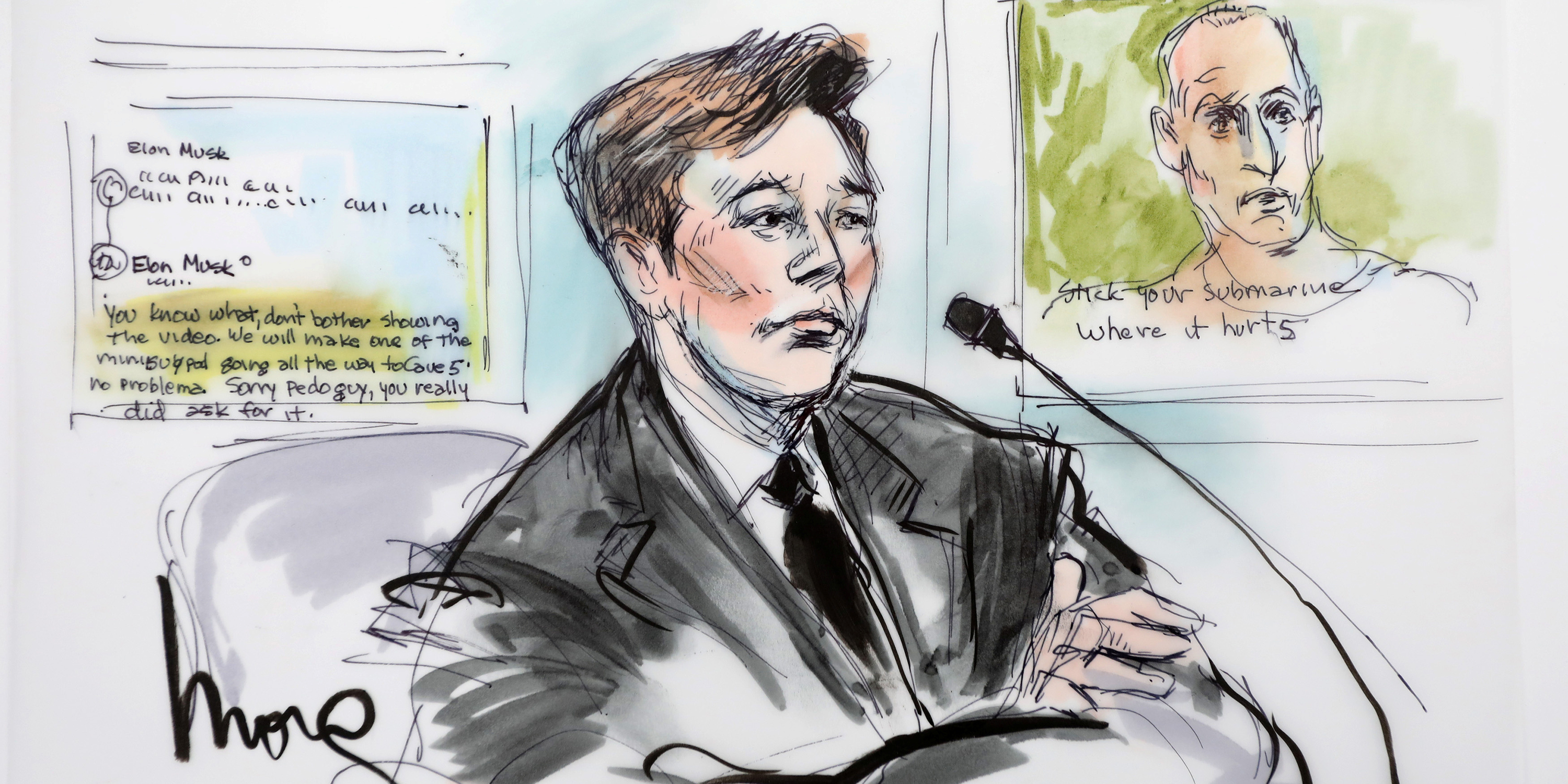Elon Musk testifies in his own defense during explosive opening day of defamation trial over ‘pedo guy’ tweet