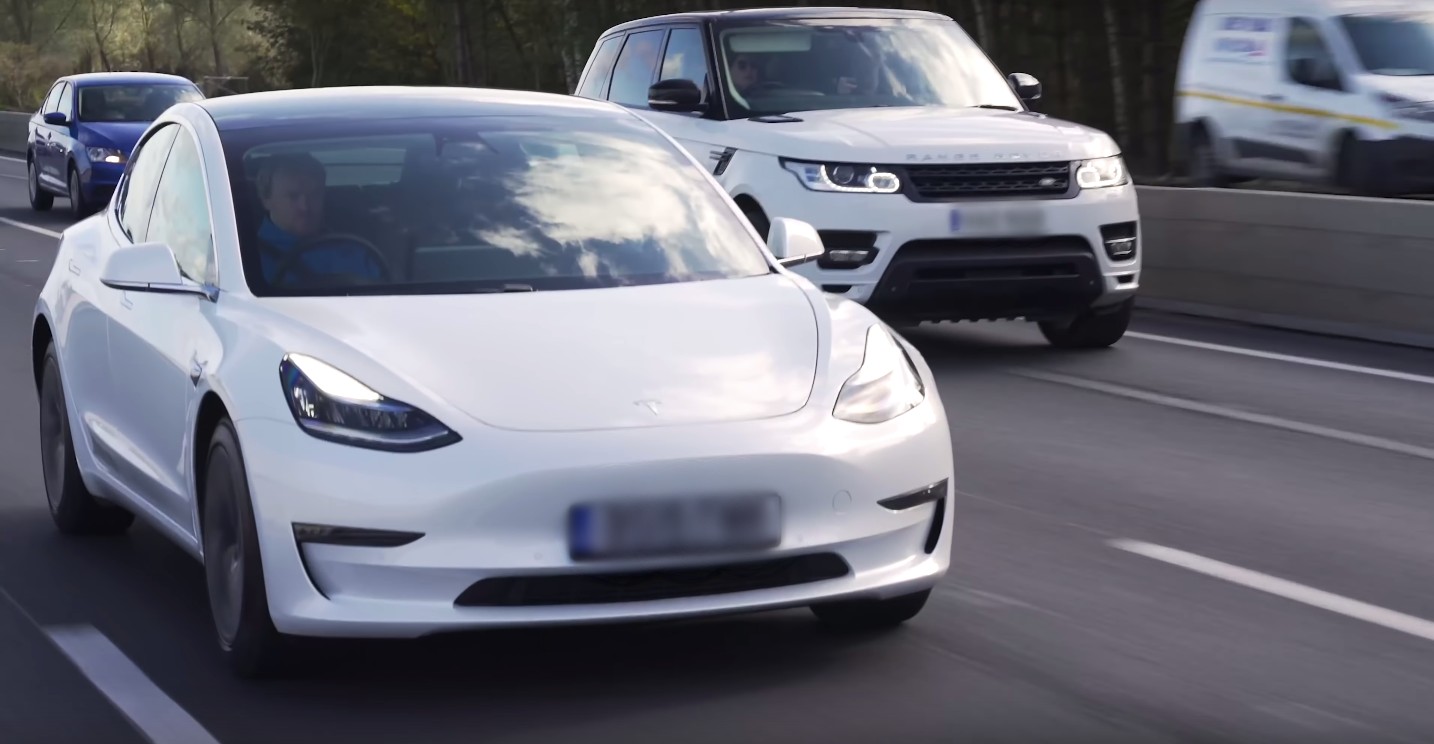 Tesla Model 3 goes up against Audi, Jaguar and top EVs in test to 0% battery state of charge