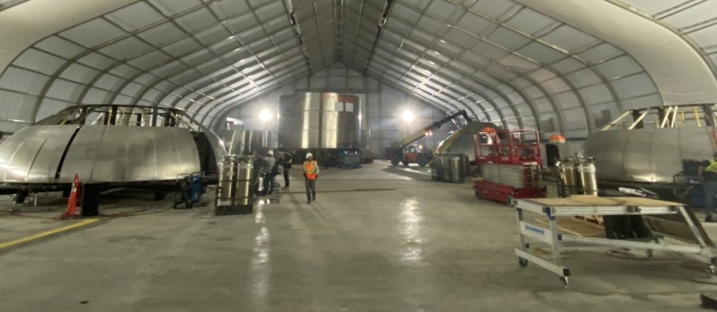 Elon Musk reveals SpaceX Starship production well underway inside new Texas factory