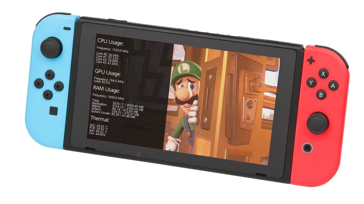New Switch mod delivers real-time CPU, GPU and thermal monitoring – and the results are remarkable