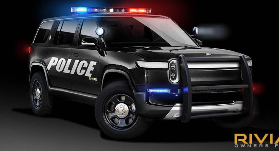 We Could See Rivian R1S And R1T Working As Police Cruisers (But PD’s Budgets Might Not)