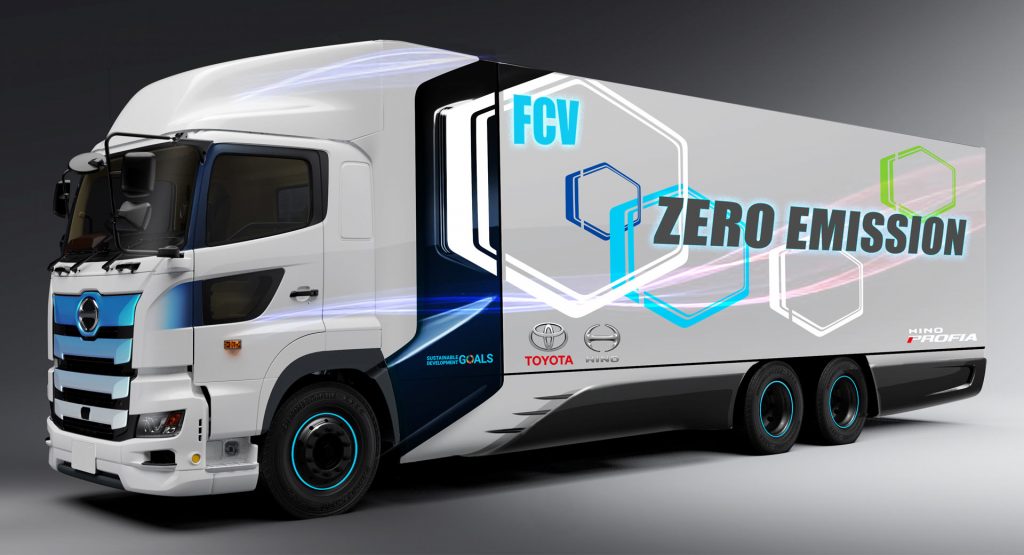 Toyota And Hino Annouce Fuel Cell Semi Partnership, Will Use Tech From The Mirai