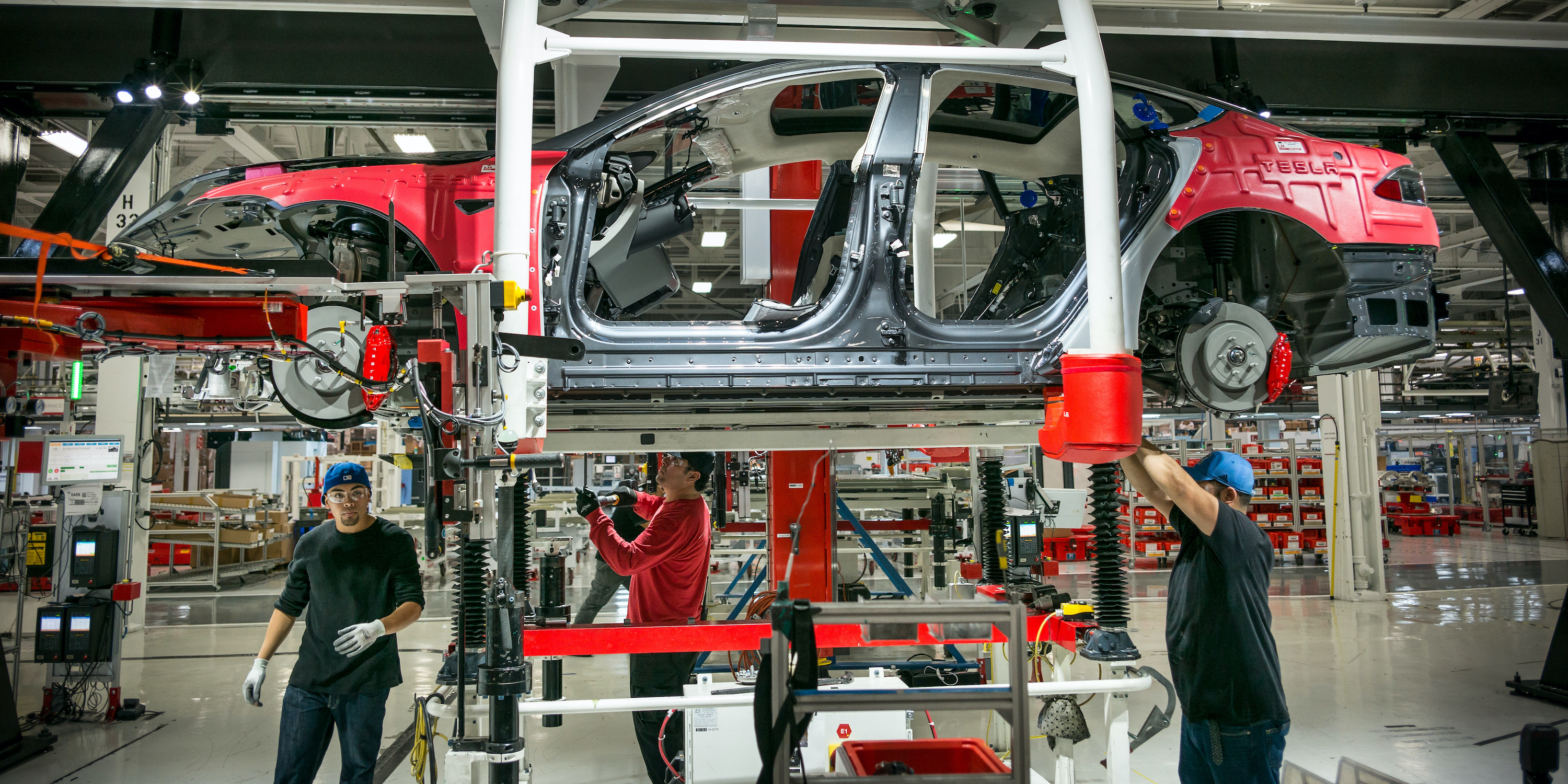 In an email to employees Tesla says it will cut salaries and furlough non-essential employees