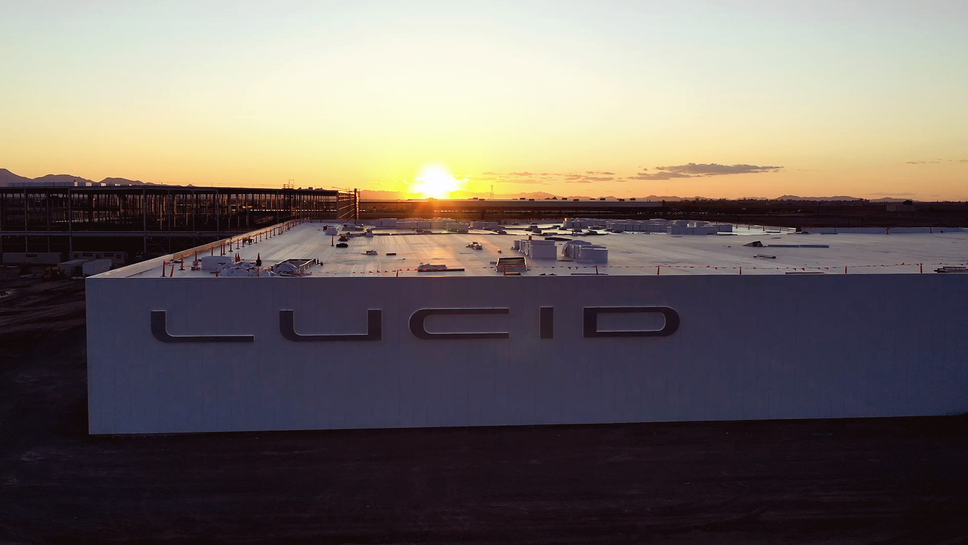 Lucid Motors’ EV factory starts to take shape