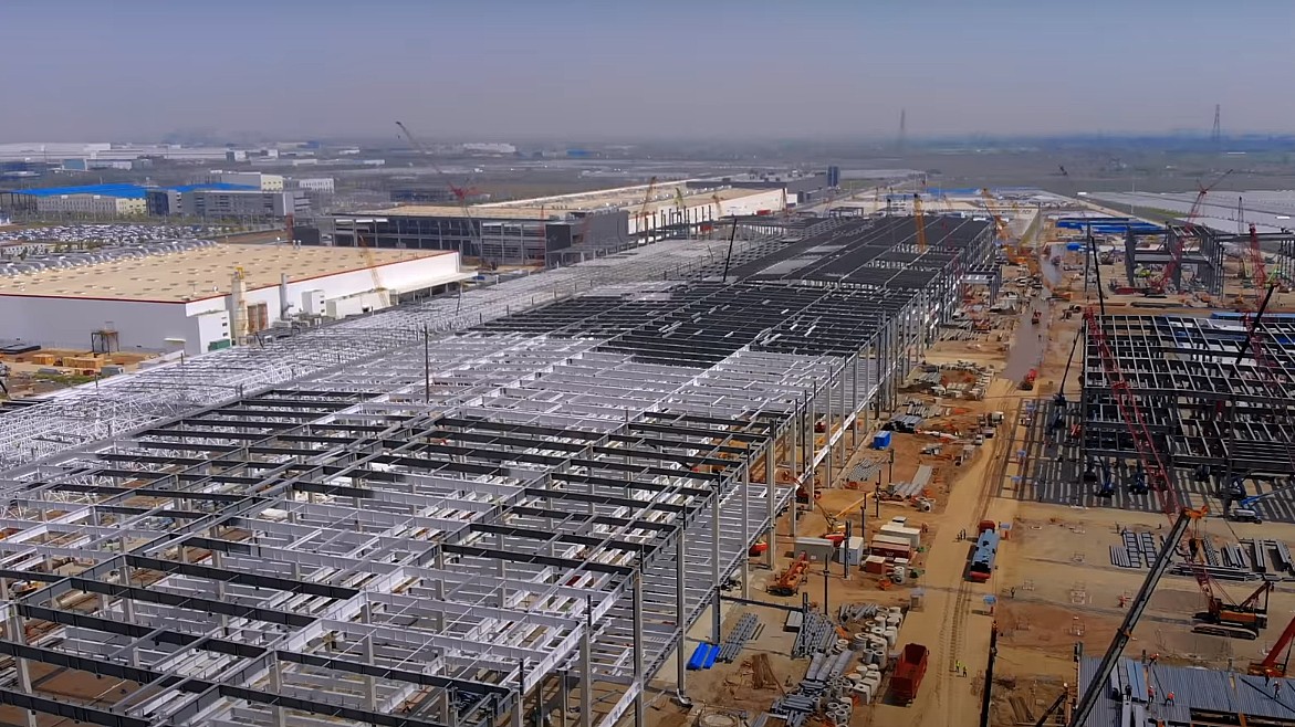 Tesla Gigafactory Shanghai’s progress bodes well for Model Y production by end of 2020