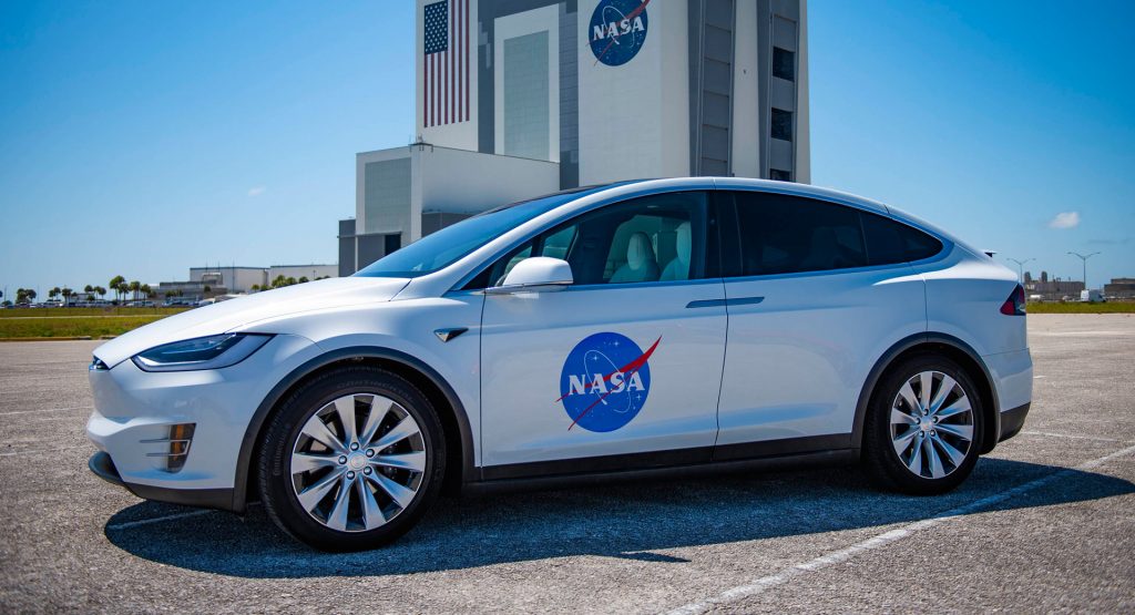 This Tesla Model X Will Transport Two Astronauts To SpaceX’s Launch Pad