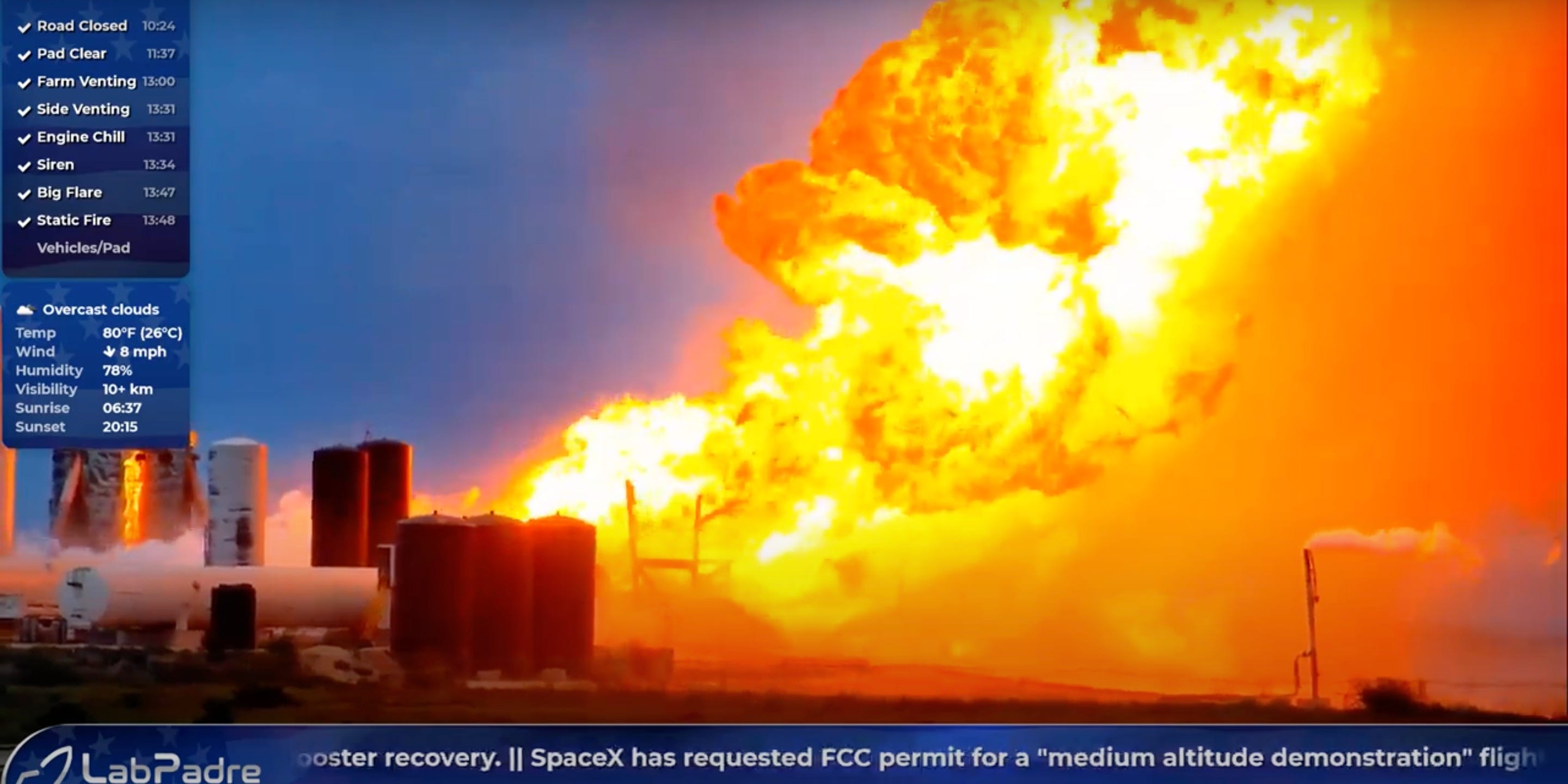 SpaceX’s latest Starship rocket prototype just exploded during an engine test