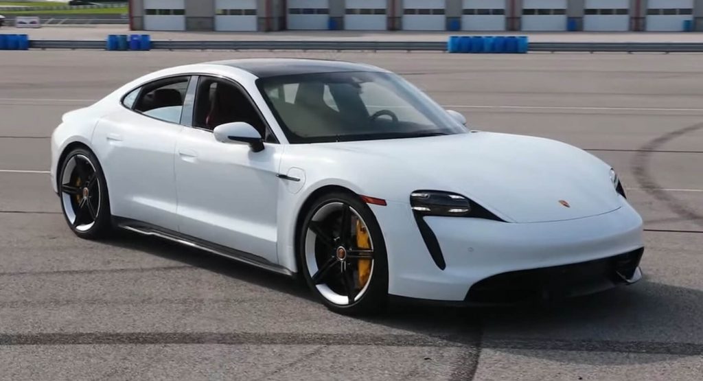 Can The 750 HP Porsche Taycan Turbo S Impress A Pro Racing Driver?