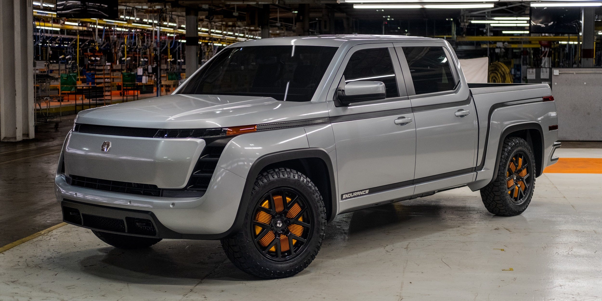 Lordstown Motors has unveiled its $52,500 Endurance truck that’s set to be the first electric pickup to market