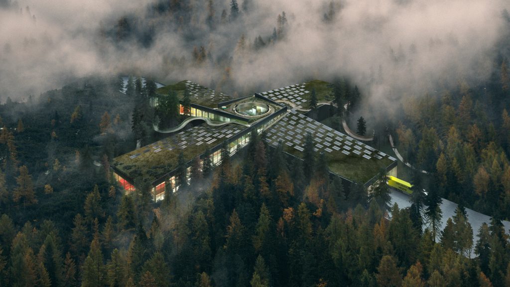 BIG designs furniture factory for Vestre in Norwegian forest