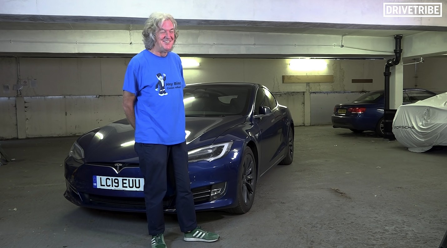 Former ‘Top Gear’ host and Tesla owner James May roasts his Model S 100D