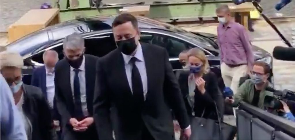 Tesla CEO Elon Musk arrives in Berlin for meeting with German Economy Minister