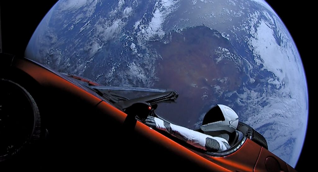 Elon Musk’s First-Gen Tesla Roadster Approaches Mars For The First Time