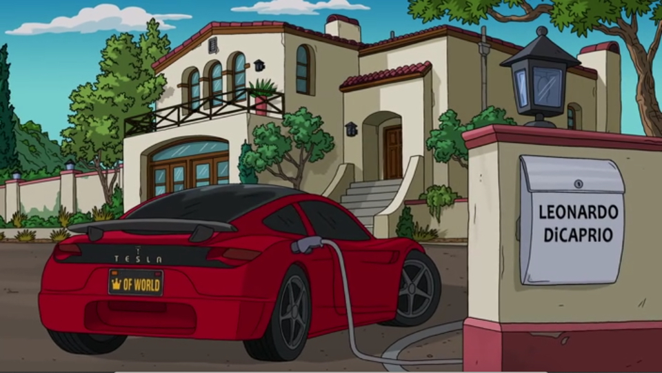 Tesla’s new Roadster goes mainstream in cool, new cameo in ‘The Simpsons’