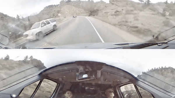 Nissan X-Trail Veers Into Opposite Lane, Slams Head-On Into Oncoming RV