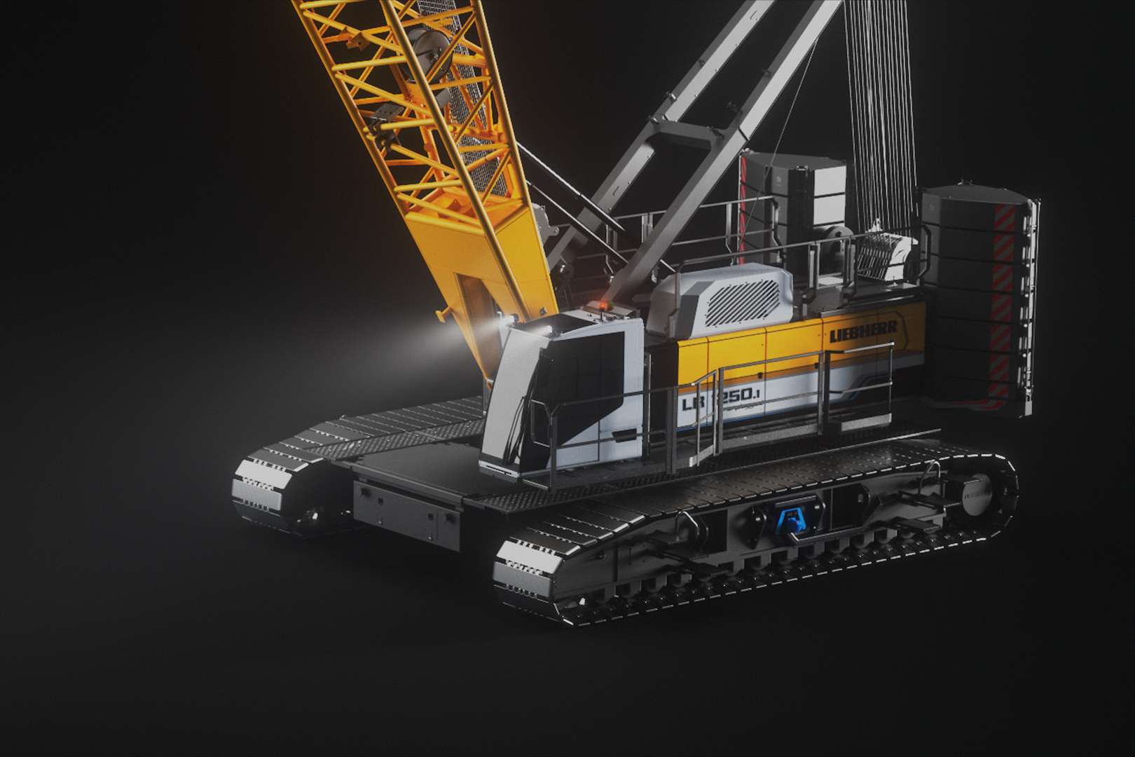 The World’s First Battery-Powered Crawler Crane Has Arrived From Liebherr