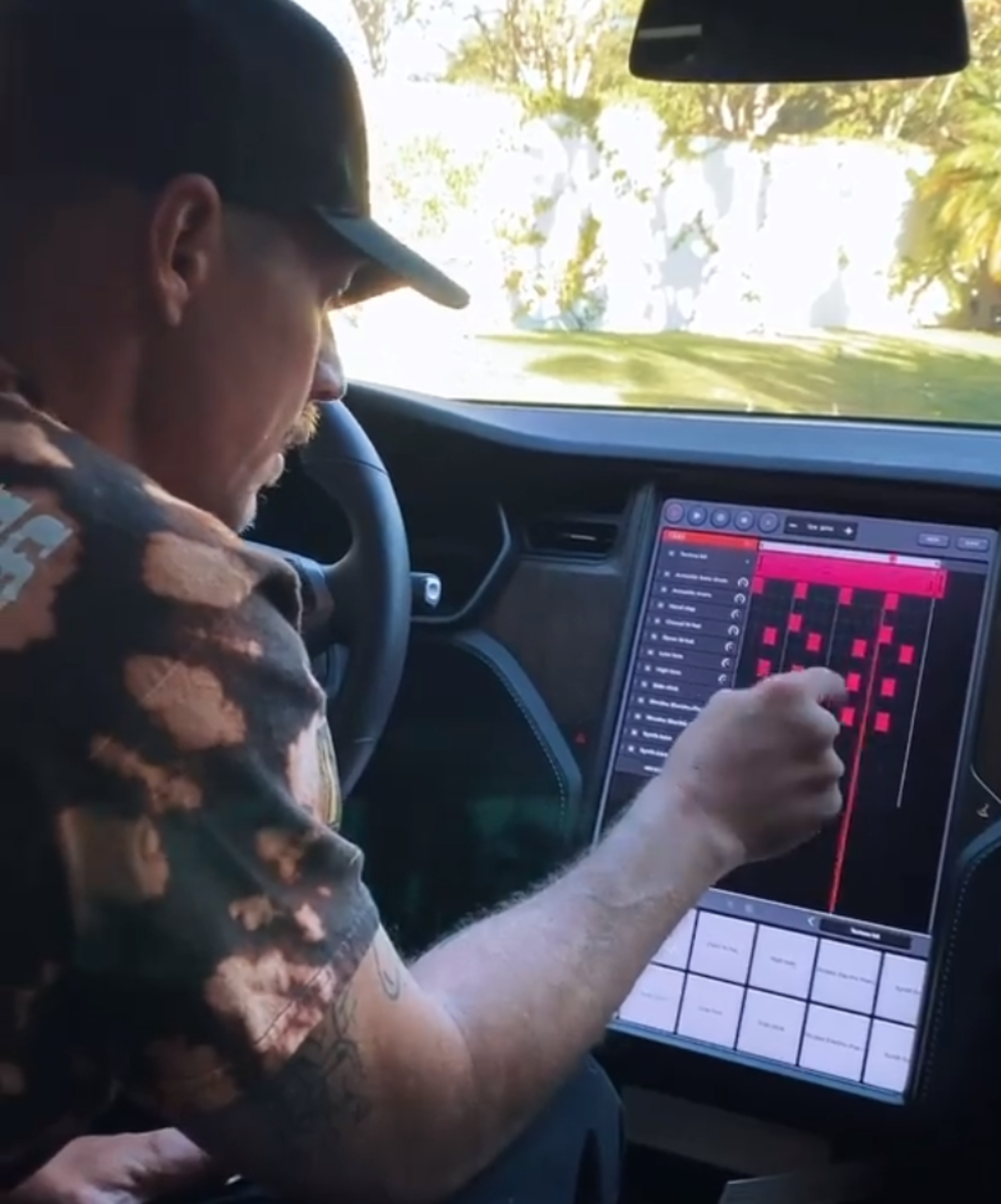 Watch Diplo Make a Beat Using His Tesla