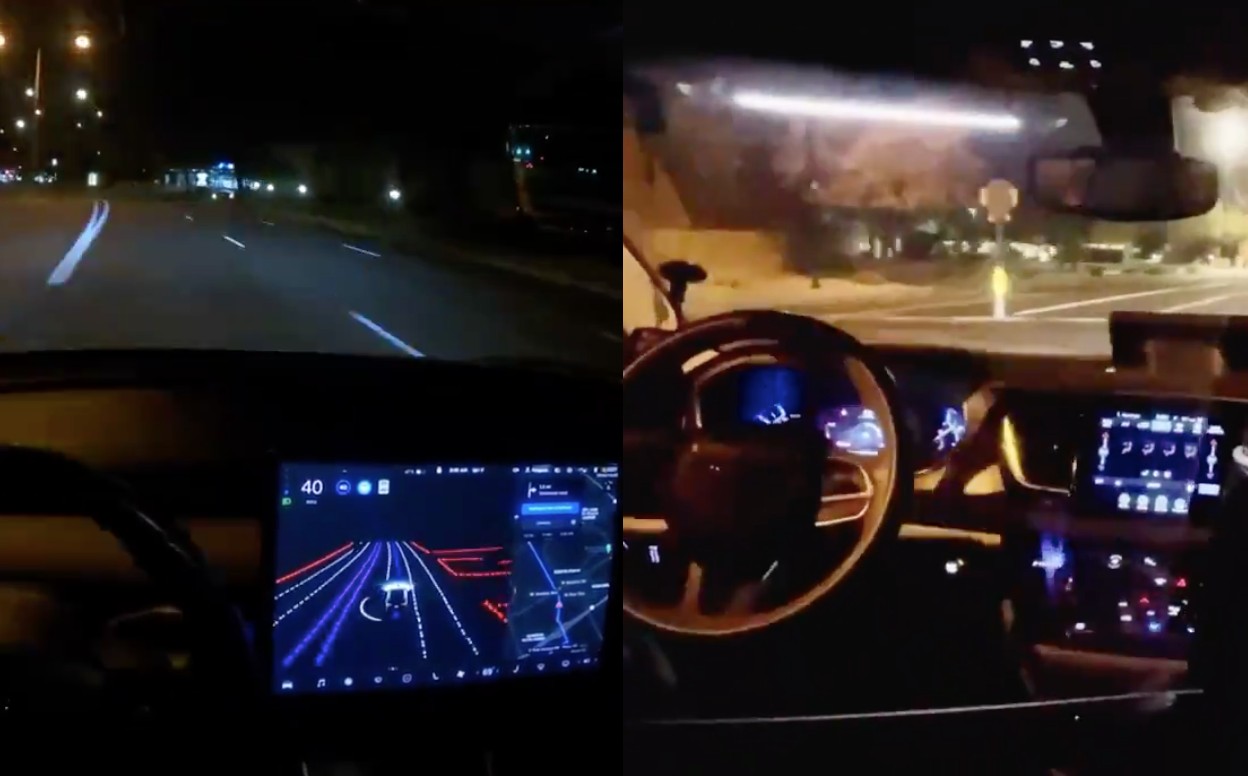 Tesla FSD Beta takes on Waymo’s autonomous taxi in real-world test