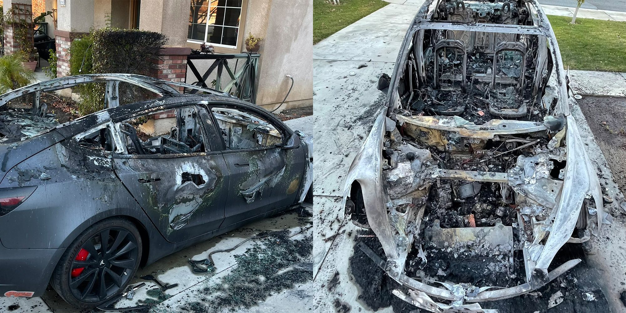 Tesla owner says the company won’t respond to his complaint about his car catching on fire