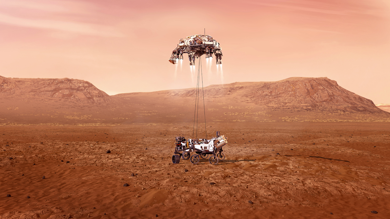 NASA braces for ‘7 minutes of terror’ as rover, rocket crane near Mars