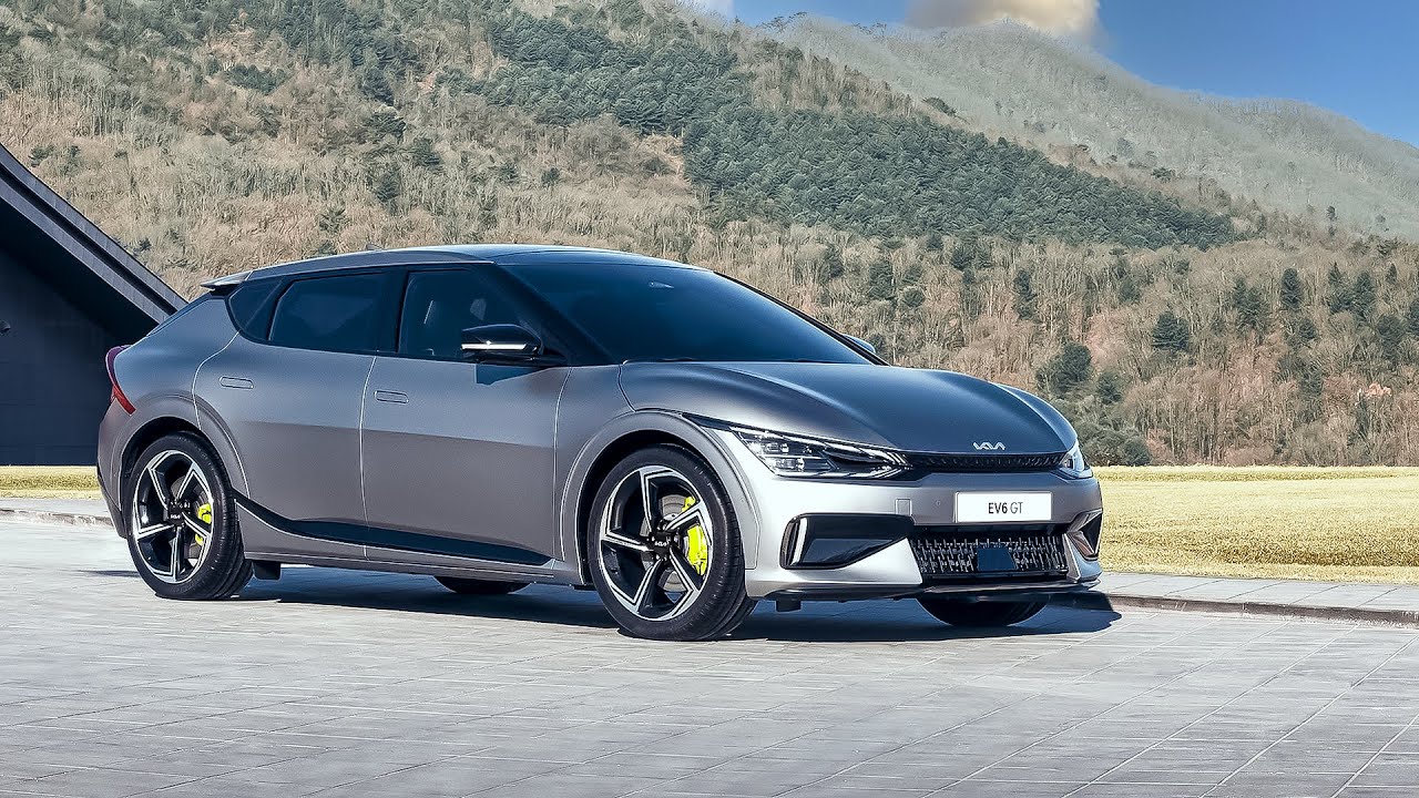 Kia EV6 GT (2022) High-Performance Electric Car | Full Details | Drag Race, Features and Interior
