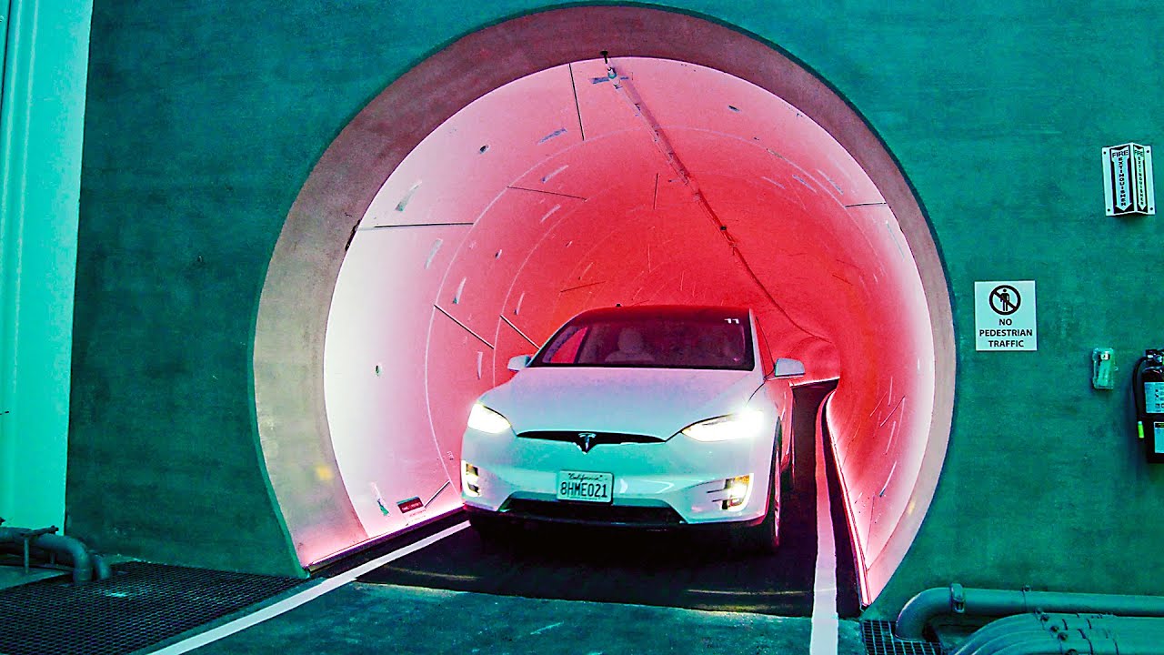 Tesla’s Underground Transportation System | Las Vegas Convention Center Loop