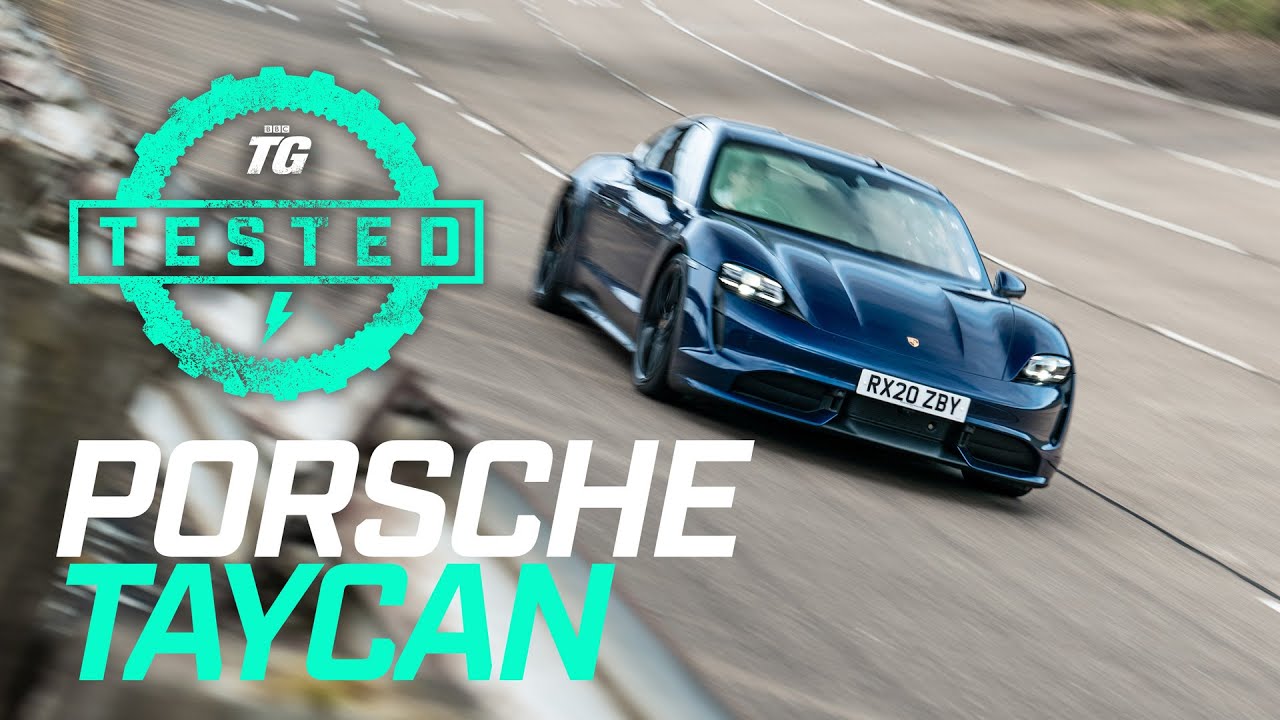 Porsche Taycan Turbo EV Review: 0-60, 0-100, Ride, Handling, Charging & Real-world Range | Top Gear