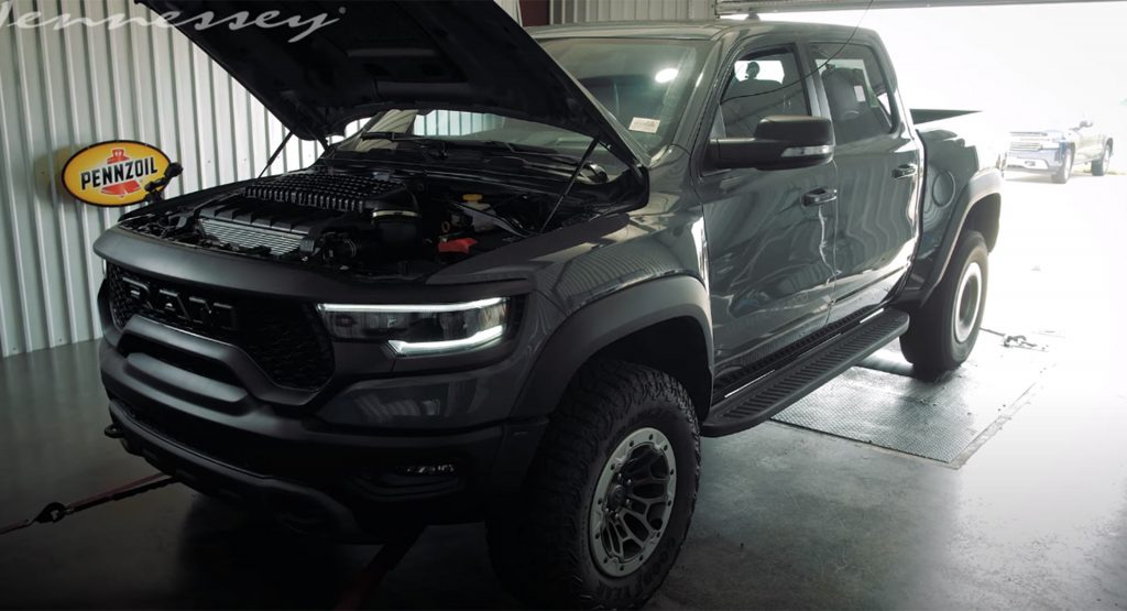 Hennessey’s Mammoth 1000 Ram 1500 TRX Hits The Dyno